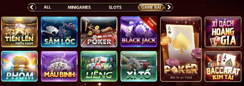 Một số trò chơi kinh điển được xếp hạng Gobet - Gobet